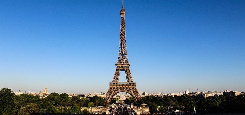 vue tour eiffel paris - hôtel acacias etoile